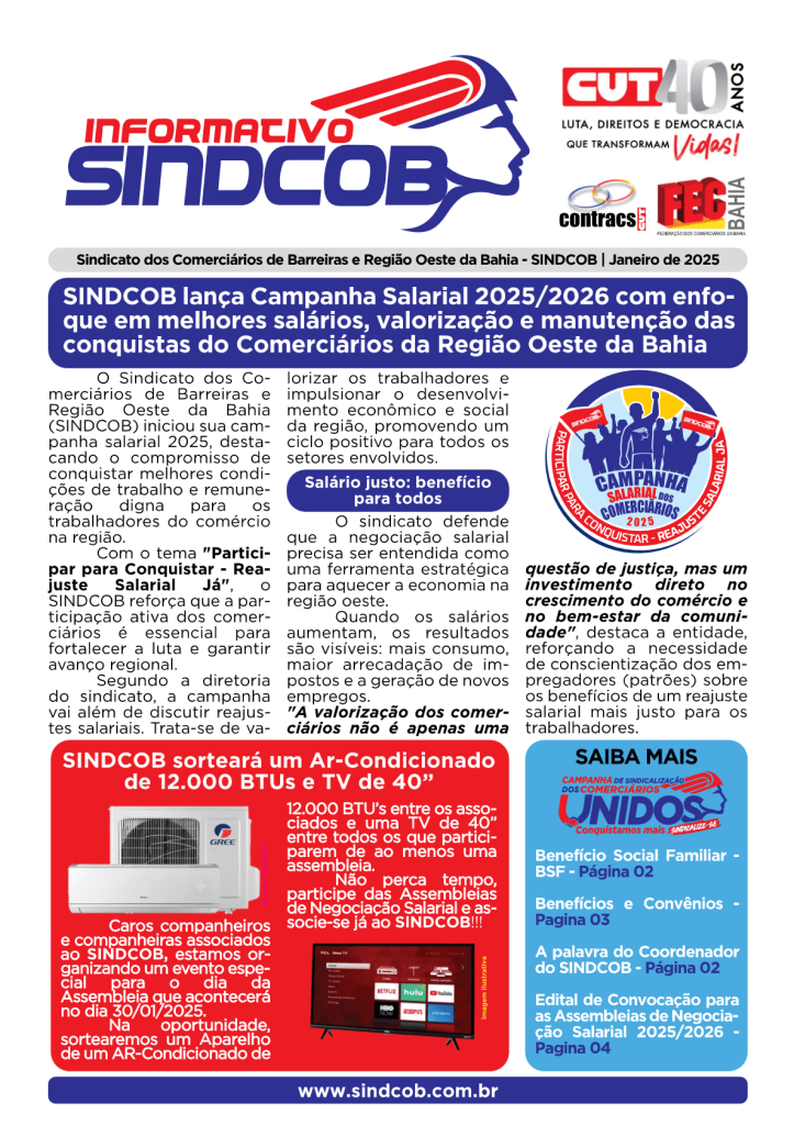 Informativo 01/2025